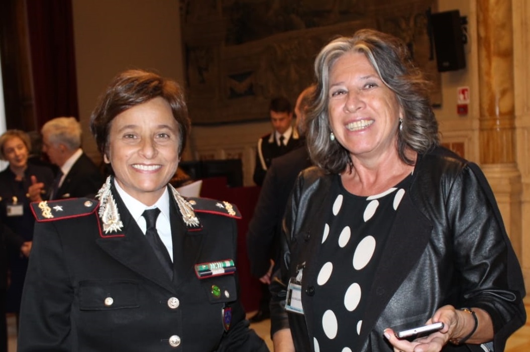 Luciana d'Ambrosio Marri intervista la Generale dei Carabinieri Rosa Patrone (Montecitorio, 6.11.19)