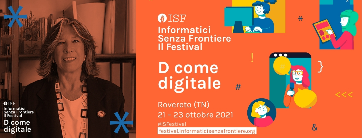 Intervento di Luciana d'Ambrosio Marri al Festival Informatici Senza Frontiere 2021
