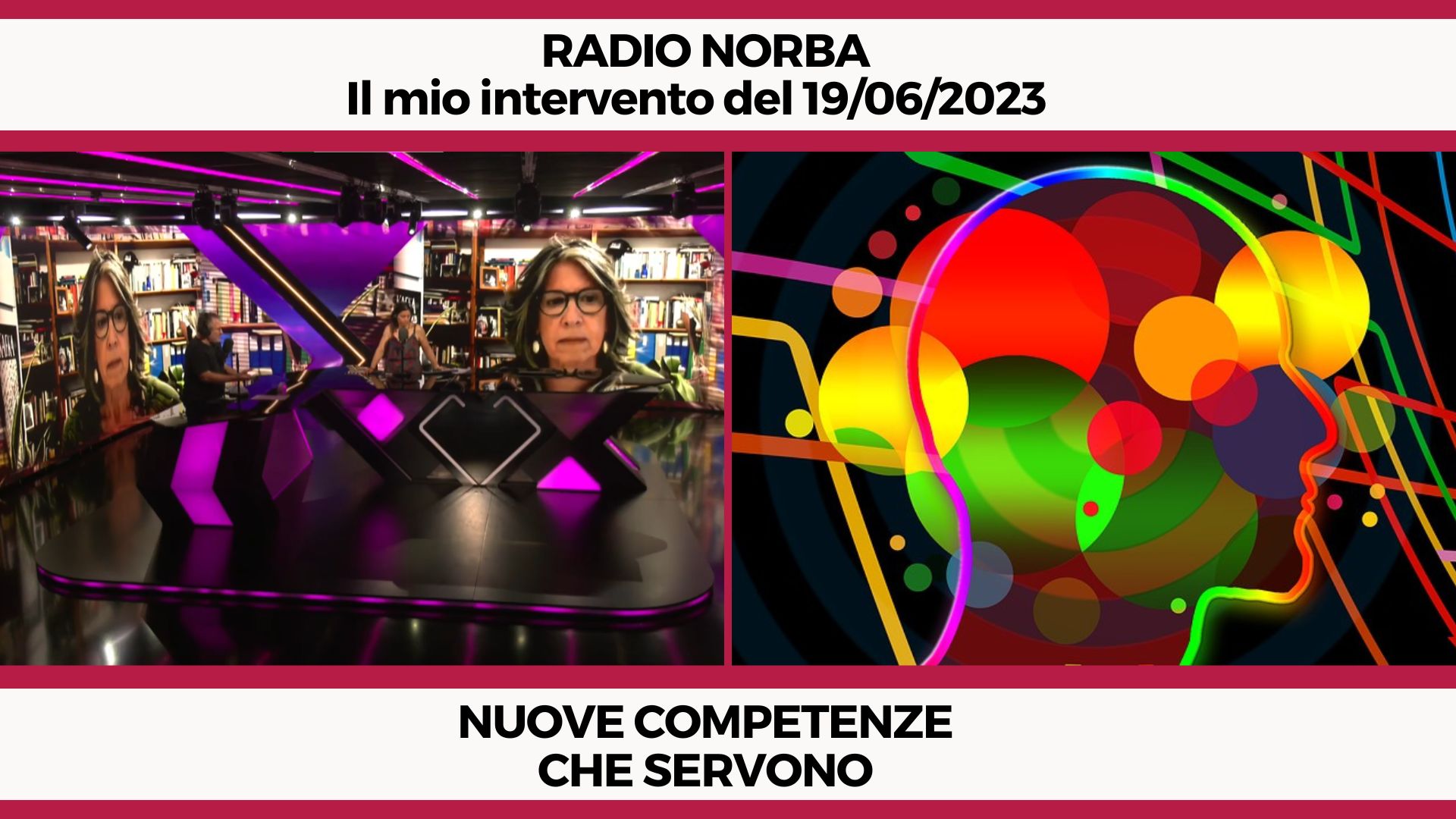 Nuove competenze che servono - Il mio intervento a Radio Norba del 19/06/2023